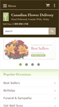 Mobile Screenshot of canadianflowerdelivery.com
